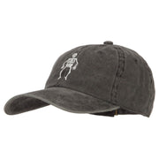 Halloween Body Skeleton Embroidered Unstructured Cotton Cap