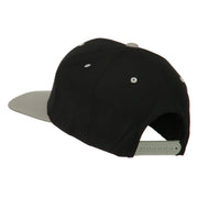 Arial Number 6 Embroidered Classic Two Tone Cap