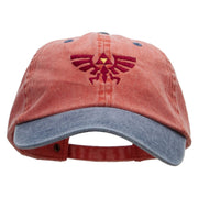 Winged Crest Embroidered Pigment Dyed Wash Caps