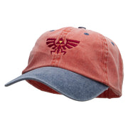 Winged Crest Embroidered Pigment Dyed Wash Caps