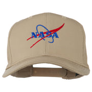 NASA Logo Embroidered Cotton Twill Cap