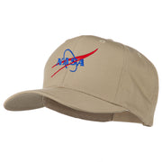 NASA Logo Embroidered Cotton Twill Cap