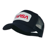 NASA Logo Embroidered Patched Mesh Back Cap