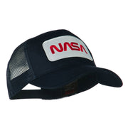 NASA Logo Embroidered Patched Mesh Back Cap