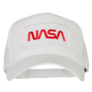 NASA Logo Embroidered Patched Mesh Back Cap