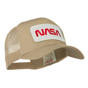 NASA Logo Embroidered Patched Mesh Back Cap