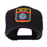 North and South America Flag Shield Patch Cap