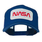 NASA Logo Embroidered Patched Mesh Back Cap