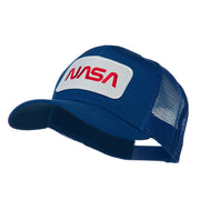 NASA Logo Embroidered Patched Mesh Back Cap