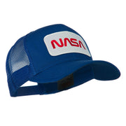 NASA Logo Embroidered Patched Mesh Back Cap