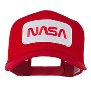 NASA Logo Embroidered Patched Mesh Back Cap