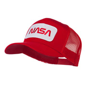 NASA Logo Embroidered Patched Mesh Back Cap