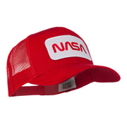 NASA Logo Embroidered Patched Mesh Back Cap