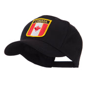 North and South America Flag Shield Patch Cap