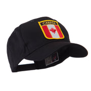 North and South America Flag Shield Patch Cap