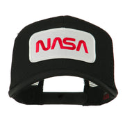 NASA Logo Embroidered Patched Mesh Back Cap