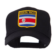 North and South America Flag Shield Patch Cap