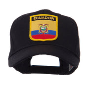 North and South America Flag Shield Patch Cap