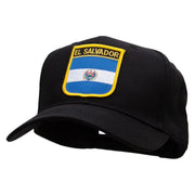 North and South America Flag Shield Patch Cap