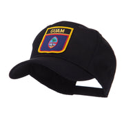 North and South America Flag Shield Patch Cap