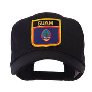 North and South America Flag Shield Patch Cap