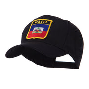 North and South America Flag Shield Patch Cap