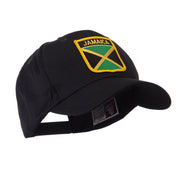 North and South America Flag Shield Patch Cap