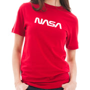 Original NASA Word Logo Designed Unisex Short Sleeve Cotton Jersey T-Shirt