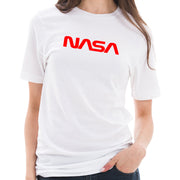 Original NASA Word Logo Designed Unisex Short Sleeve Cotton Jersey T-Shirt