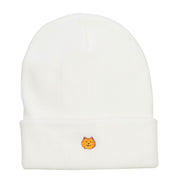 Mini Cat Embroidered Long Beanie