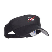 NASA Logo Embroidered Sports Visor