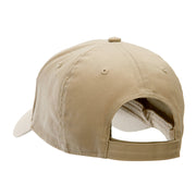 Sergeant Veteran Embroidered Solid Cotton Twill Low Profile Strap Cap