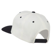 Number 10 Embroidered Classic Two Tone Snapback Cap