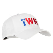 Taiwan TWN Flag Embroidered Solid Cotton Pro Style Cap