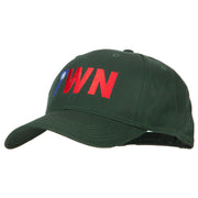 Taiwan TWN Flag Embroidered Solid Cotton Pro Style Cap