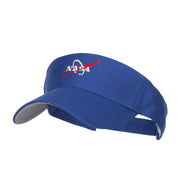 NASA Logo Embroidered Sports Visor