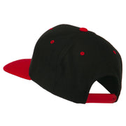 Number 10 Embroidered Classic Two Tone Snapback Cap