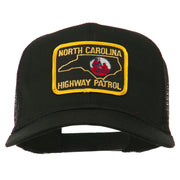 North Carolina Highway Patrol Patched Mesh Cap