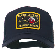 North Carolina Highway Patrol Patched Mesh Cap