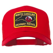 North Carolina Highway Patrol Patched Mesh Cap