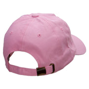 Princess Crown Embroidered Low Profile Dyed Cotton Twill Cap