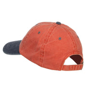 Mini Bus Embroidered Two Tone Washed Cap