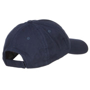 Mini Wave Embroidered Low Cap