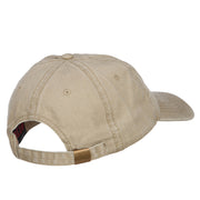 Nashville Embroidered Washed Buckled Cap