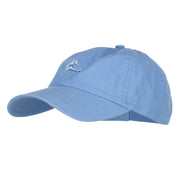 Mini Wave Embroidered Low Cap