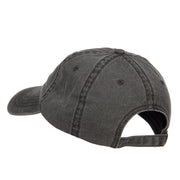 Nashville Embroidered Washed Buckled Cap