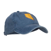 Nevada State Map Embroidered Washed Cap