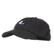 Mini Wave Embroidered Low Cap