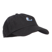 Mini Wave Embroidered Low Cap