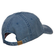 Nashville Embroidered Washed Buckled Cap